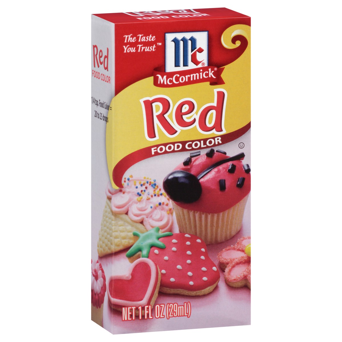 slide 4 of 9, McCormick Red Food Color, 1 fl oz, 1 fl oz