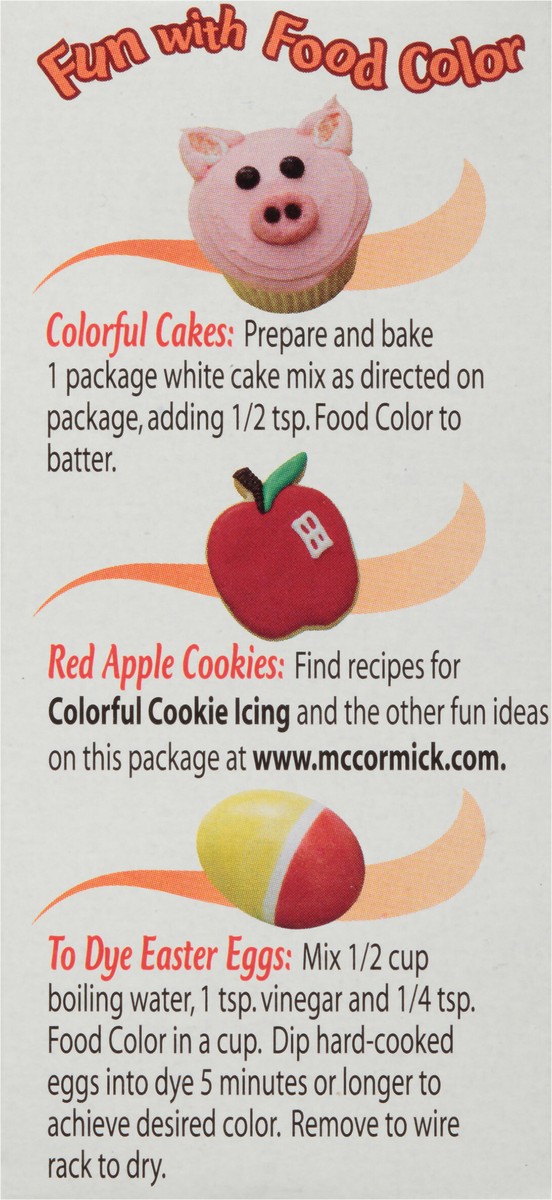 slide 5 of 9, McCormick Red Food Color, 1 fl oz, 1 fl oz