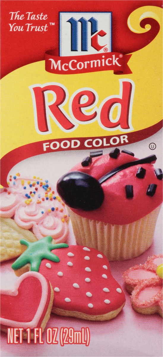 slide 8 of 9, McCormick Red Food Color, 1 fl oz, 1 fl oz