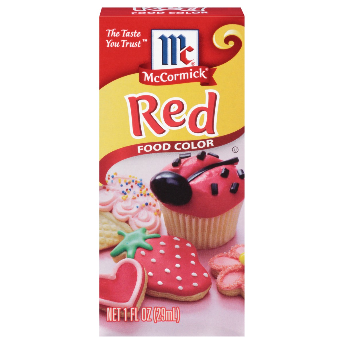 slide 1 of 9, McCormick Red Food Color, 1 fl oz, 1 fl oz