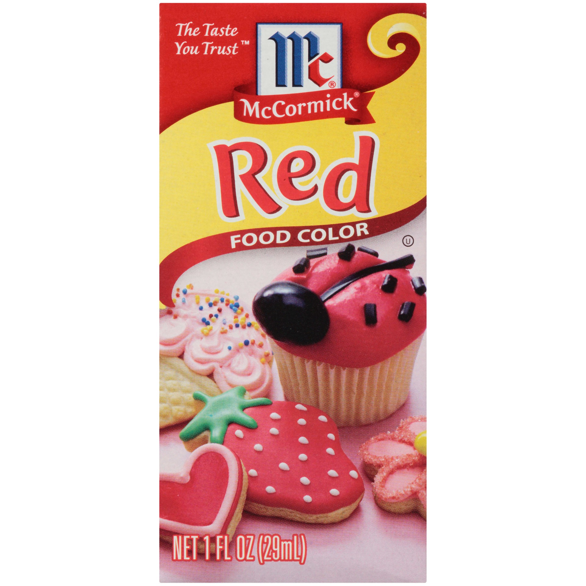 slide 1 of 9, McCormick Red Food Color, 1 fl oz, 1 fl oz