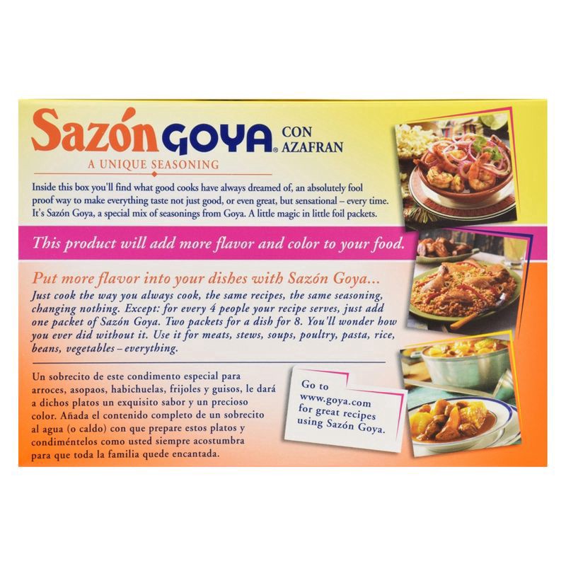 slide 4 of 4, Sazon Goya Seasoning Econo Pak 20 ea, 20 ct