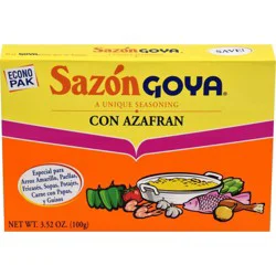 Goya Sazon Seasoning Econo Pak - 20 ea