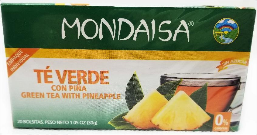 slide 1 of 1, Mondaisa Monds Te Verde W/Pina - 1.05 oz, 1.05 oz