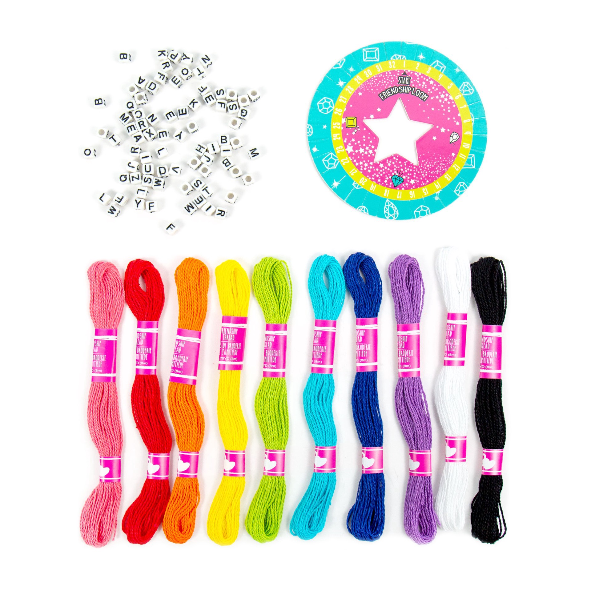 slide 3 of 5, Color Zone Create Your Own Friendship Bracelets, create over 20 bracelets