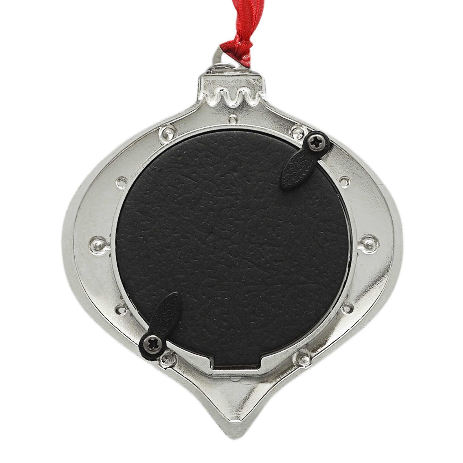 slide 2 of 3, 2" X 2" Red & Silver 2025 Onion Ornament Frame By Studio Decor, 2 in x 2 in