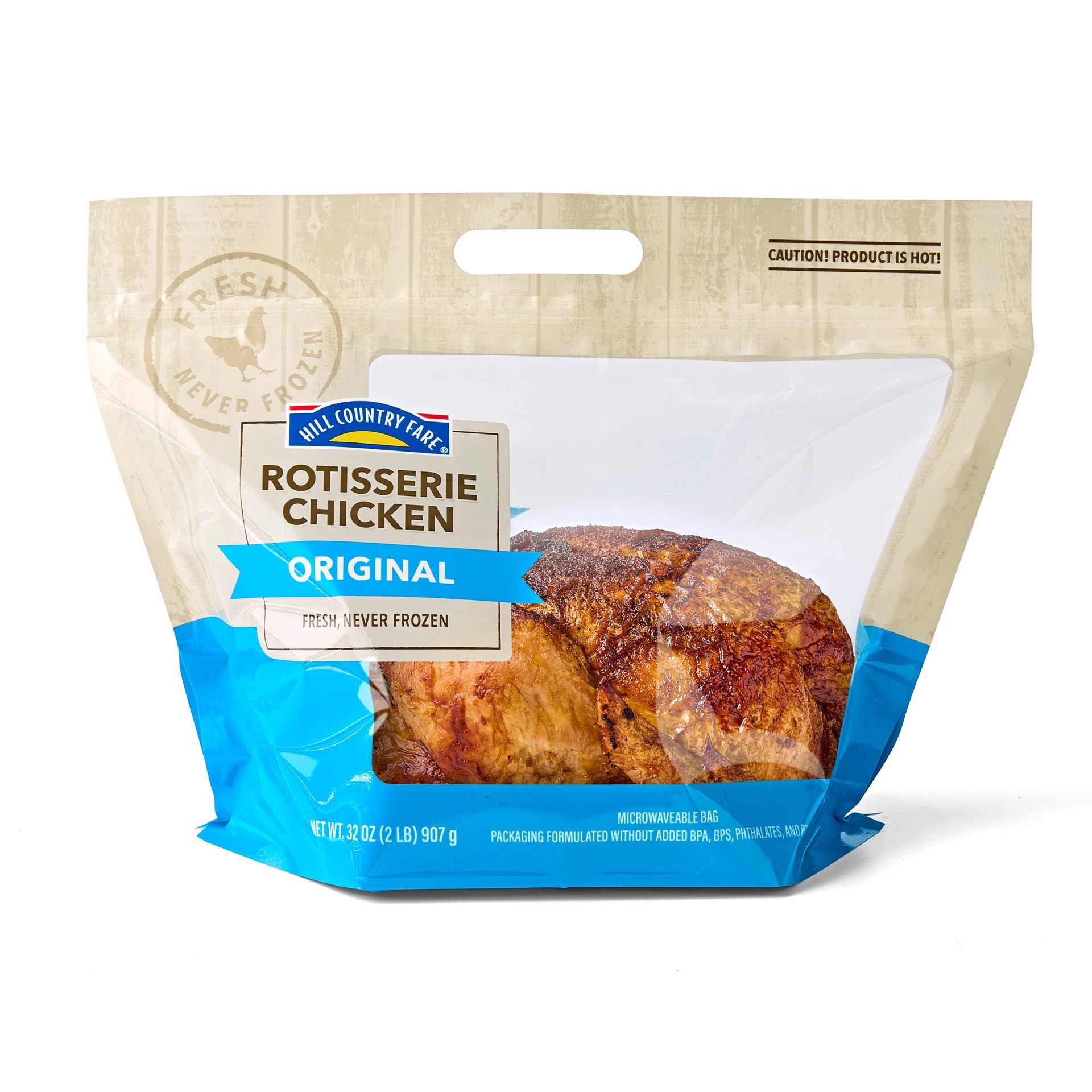 slide 1 of 1, Hill Country Fare Rotisserie Chicken - Original, 1 ct