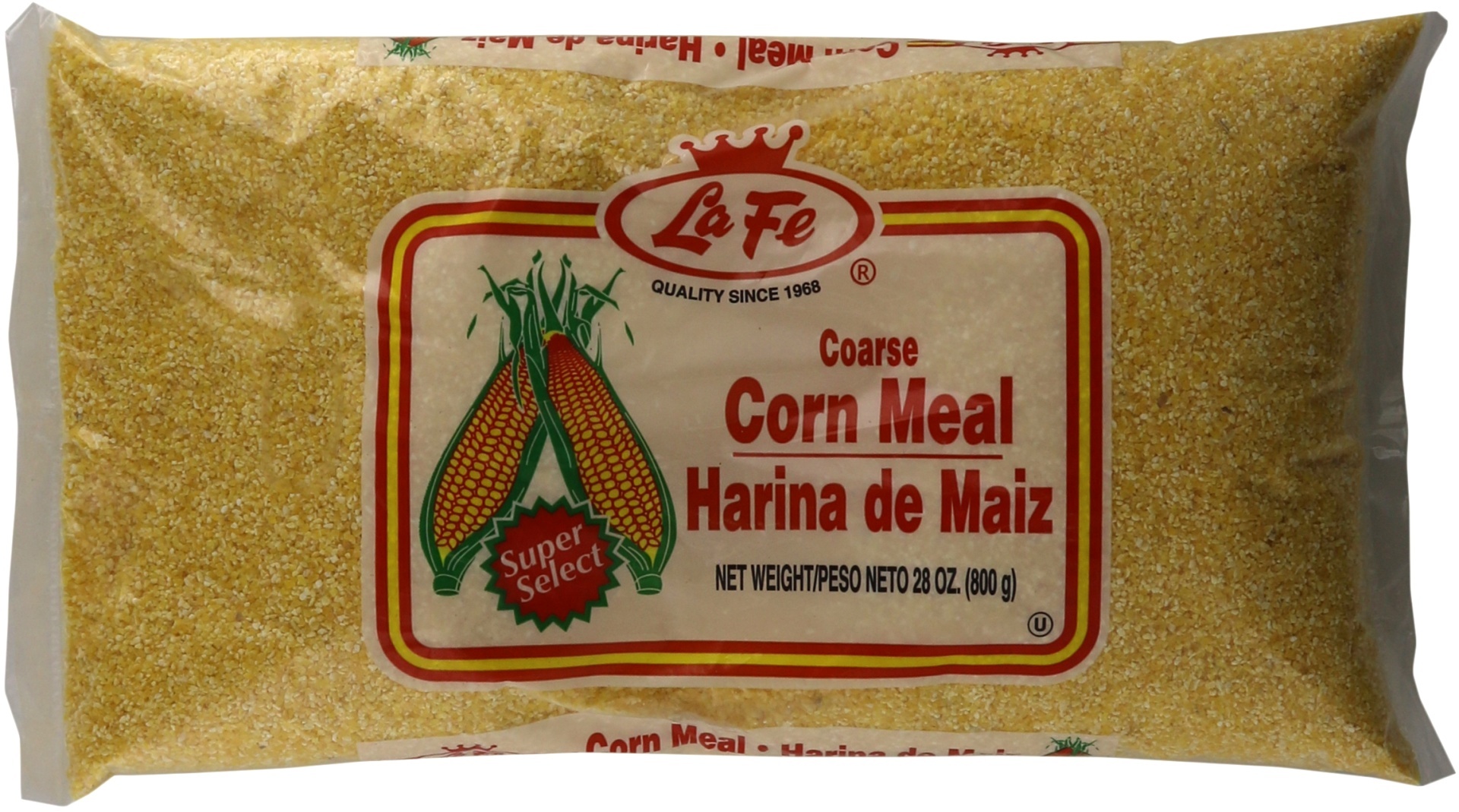 slide 1 of 1, La Fe Coarse Corn Meal, 28 oz