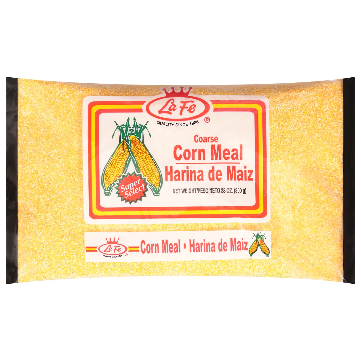 slide 1 of 11, La Fe Coarse Corn Meal 28 oz, 28 oz