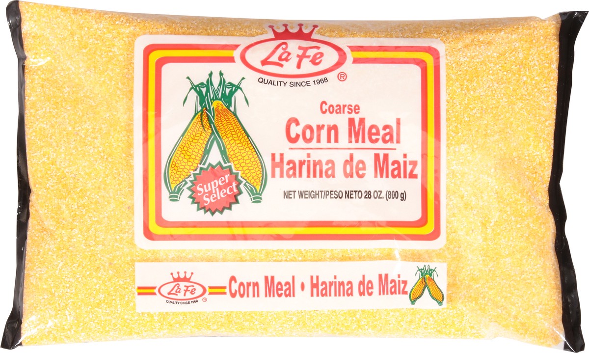 slide 10 of 11, La Fe Coarse Corn Meal 28 oz, 28 oz