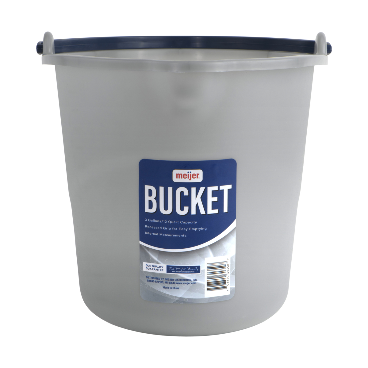 slide 1 of 21, Meijer Bucket /, 12 qt, 3 gal