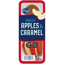 Kroger Sweet Apples & Caramel Snack Tray