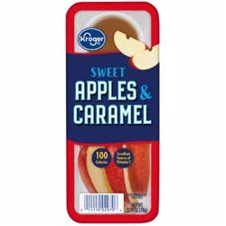 Kroger Sweet Apples & Caramel Snack Tray