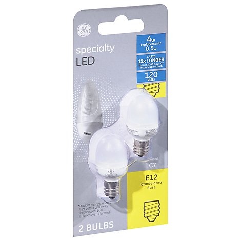 slide 1 of 1, Ge.5W Led White Nightlight, 2 ct