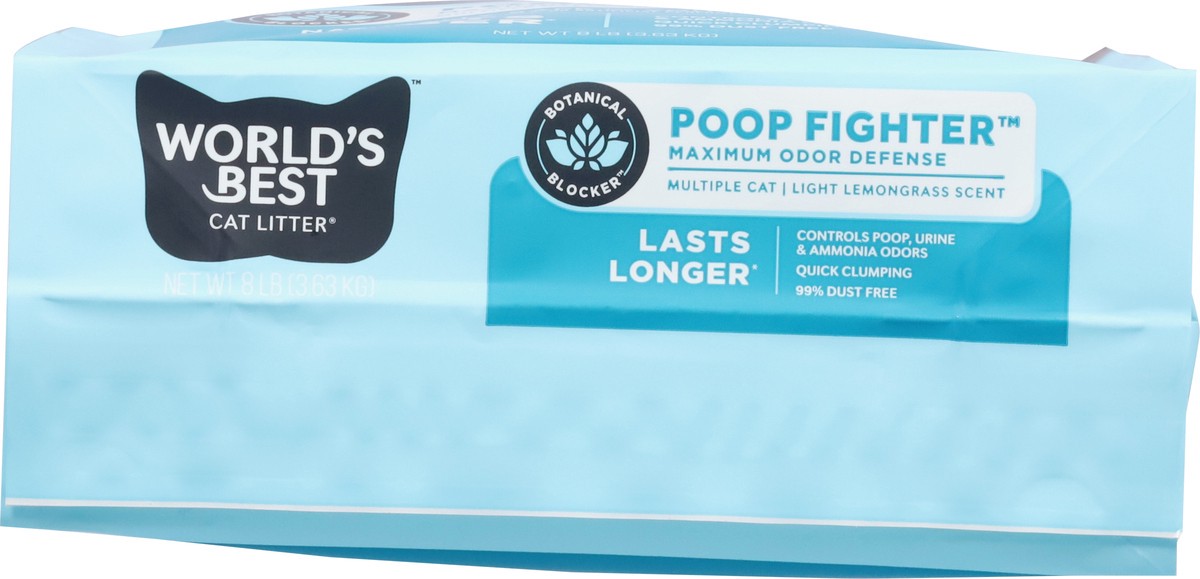 slide 2 of 11, Worlds Best Cat Litter Poop Fighter, 8 lb