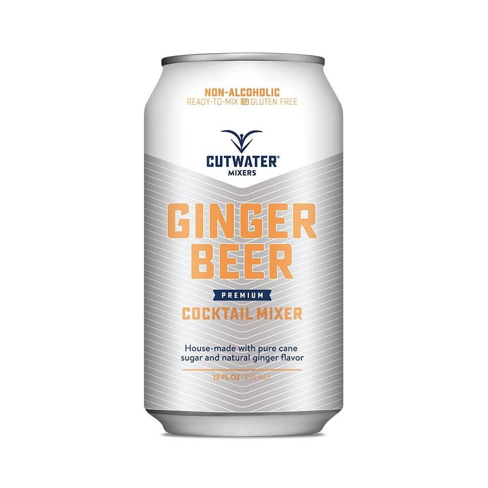 slide 2 of 2, Cutwater Spirits Ginger Beer, 4 ct