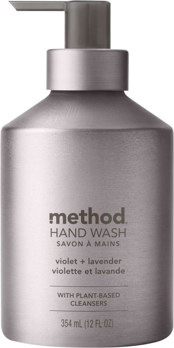 slide 7 of 7, Method Aluminum Gel Hand Soap - Violet + Lavender - 12 fl oz, 12 fl oz