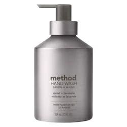 method Premium Gel Hand Wash, Violet + Lavender, 12 Ounce