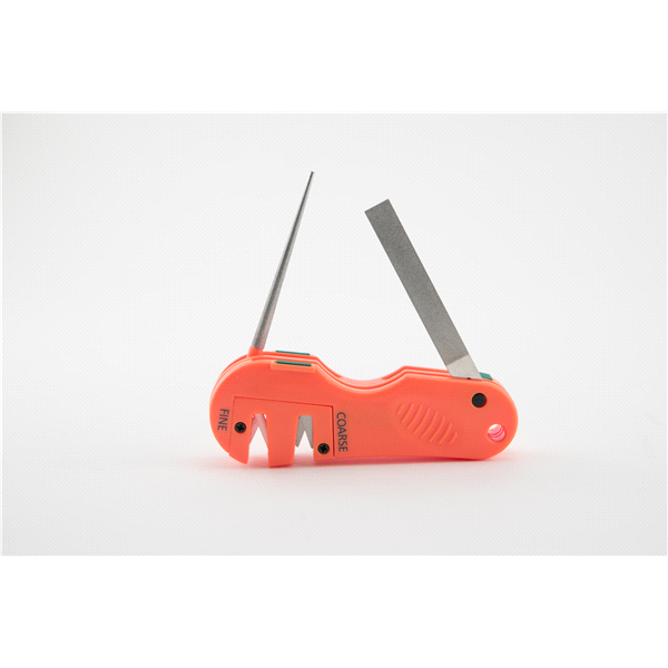 slide 1 of 1, ACCUSHARP 4-in-1 Knife & Tool Sharpener - Orange, 1 ct