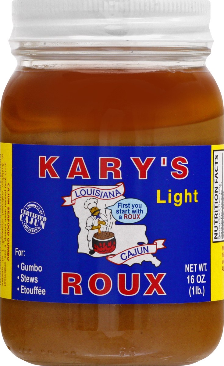 slide 5 of 13, Kary's Light Roux 16 oz, 16 oz