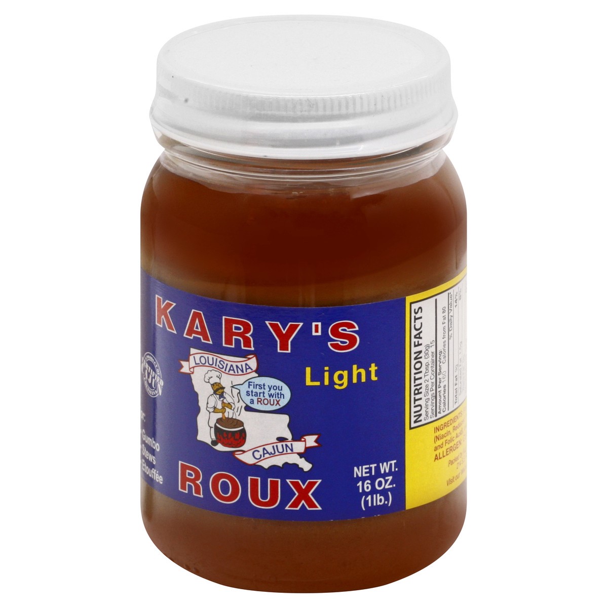 slide 12 of 13, Kary's Light Roux 16 oz, 16 oz