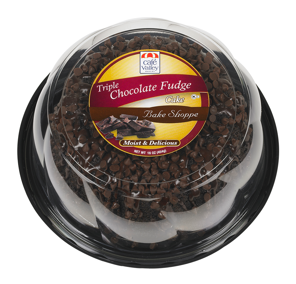 slide 1 of 4, Cafe Valley Cake Bundt Chocolate - Each, 16 oz