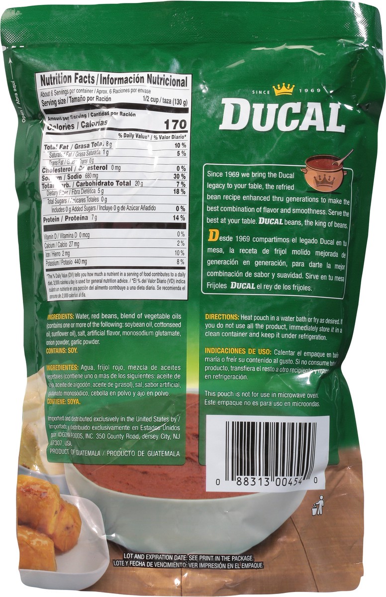 slide 8 of 12, Ducal Red Silk Refried Beans 28 oz, 28 oz