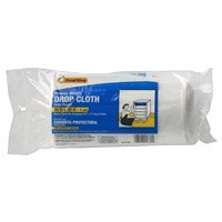 slide 4 of 5, Frost King Clear Drop Cloth, 10 ft x 20 ft