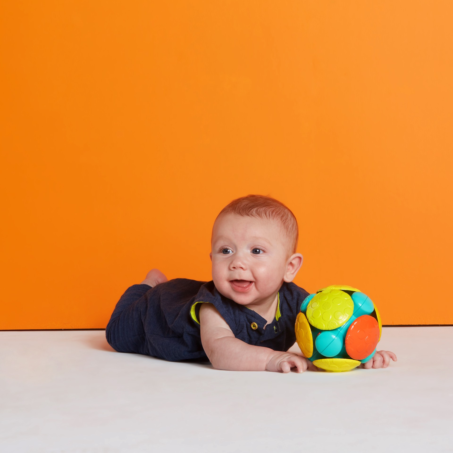 slide 3 of 6, Bright Starts Wobble Bobble Activity Ball Toy, 1 ct