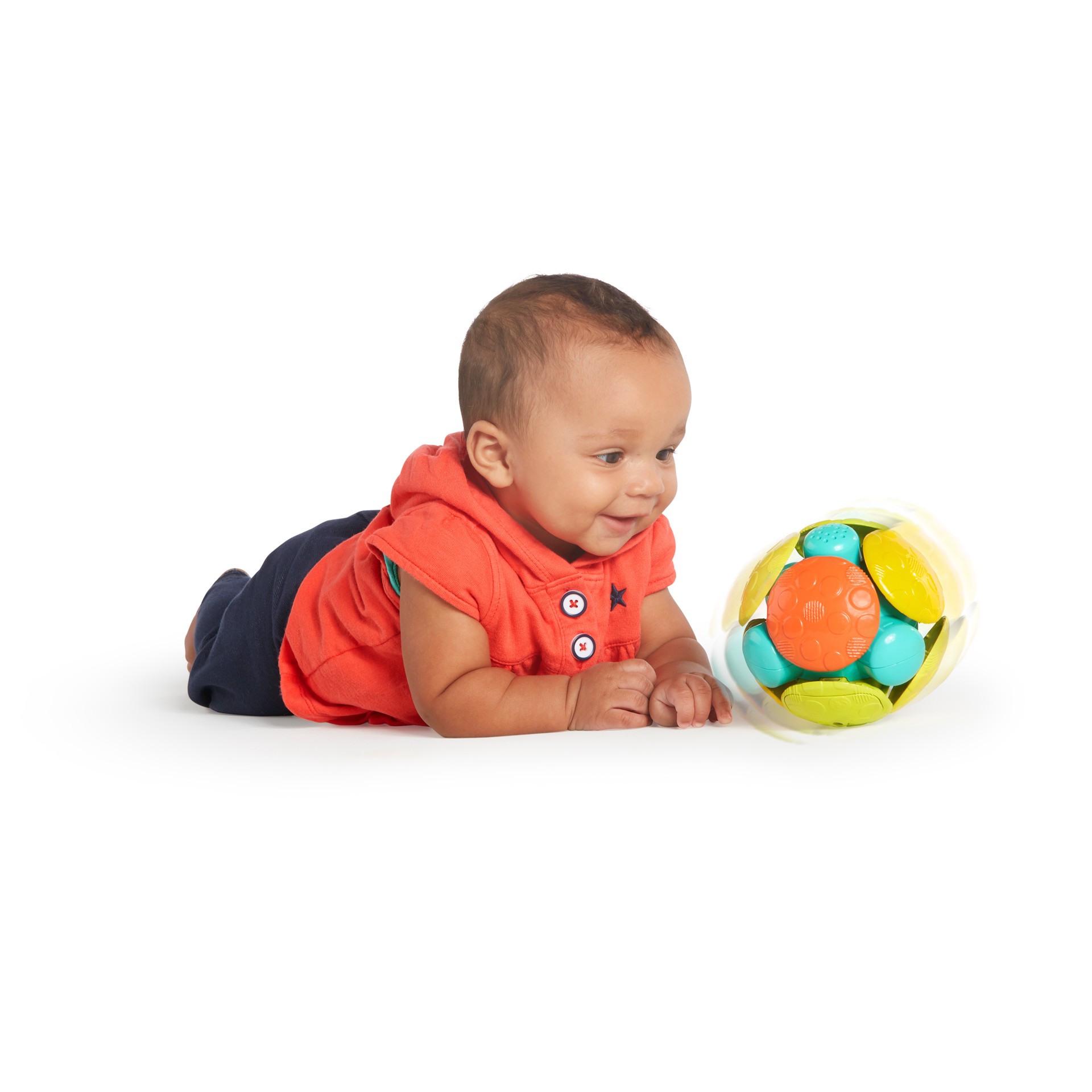 slide 2 of 6, Bright Starts Wobble Bobble Activity Ball Toy, 1 ct