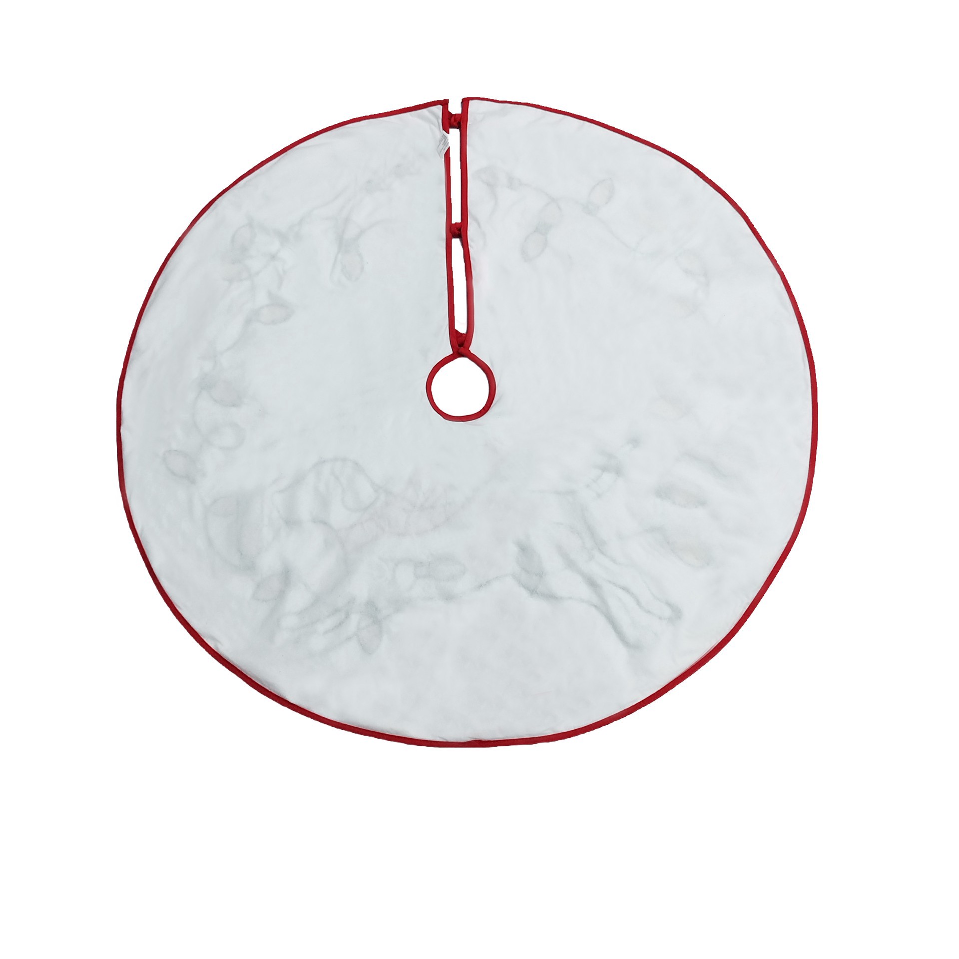 slide 2 of 2, 4ft. Dog With Bulbs Tree Skirt By Ashland, 4 ft