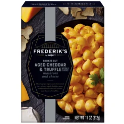 Frederiks by Meijer Bronze Cut Aged Cheddar & Truffle Premium Macaroni & Cheese