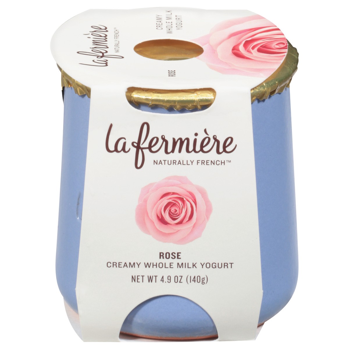 slide 4 of 13, La Fermière Naturally French Creamy Whole Milk Rose Yogurt 4.9 Oz, 4.9 oz