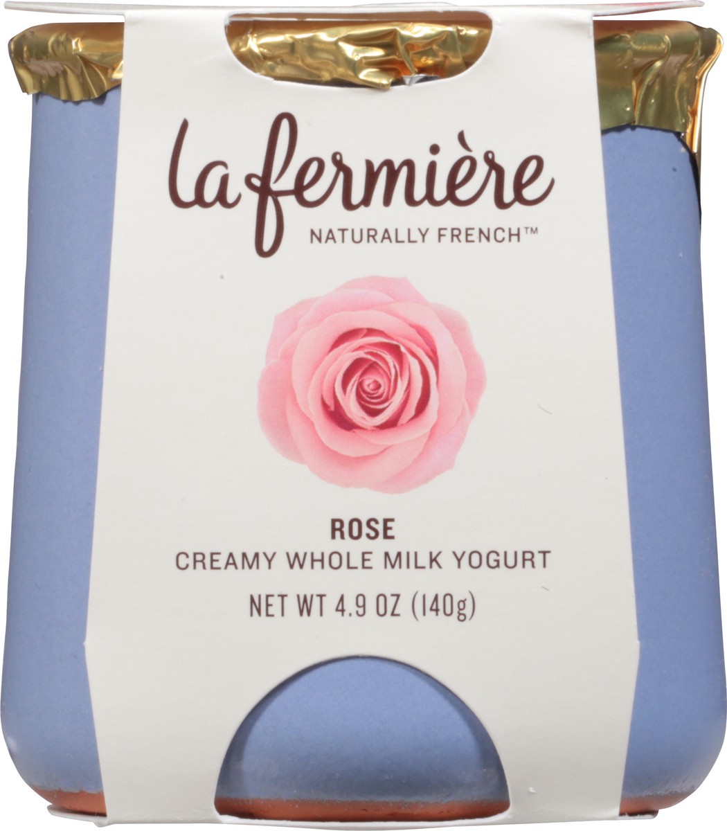 slide 11 of 13, La Fermière Naturally French Creamy Whole Milk Rose Yogurt 4.9 Oz, 4.9 oz