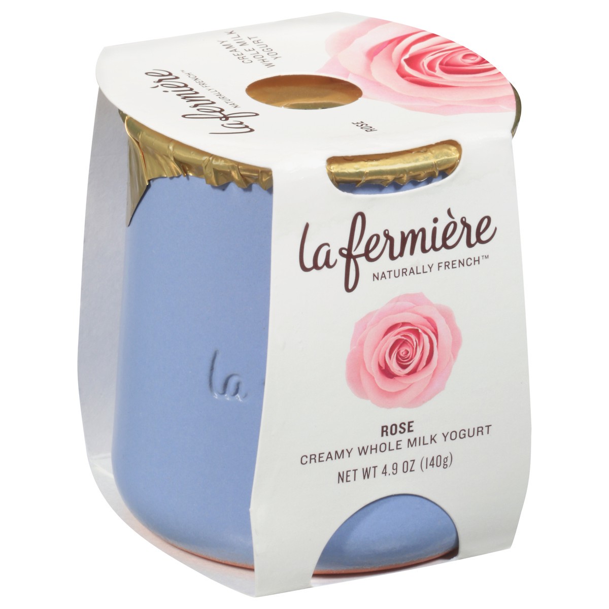 slide 10 of 13, La Fermière Naturally French Creamy Whole Milk Rose Yogurt 4.9 Oz, 4.9 oz