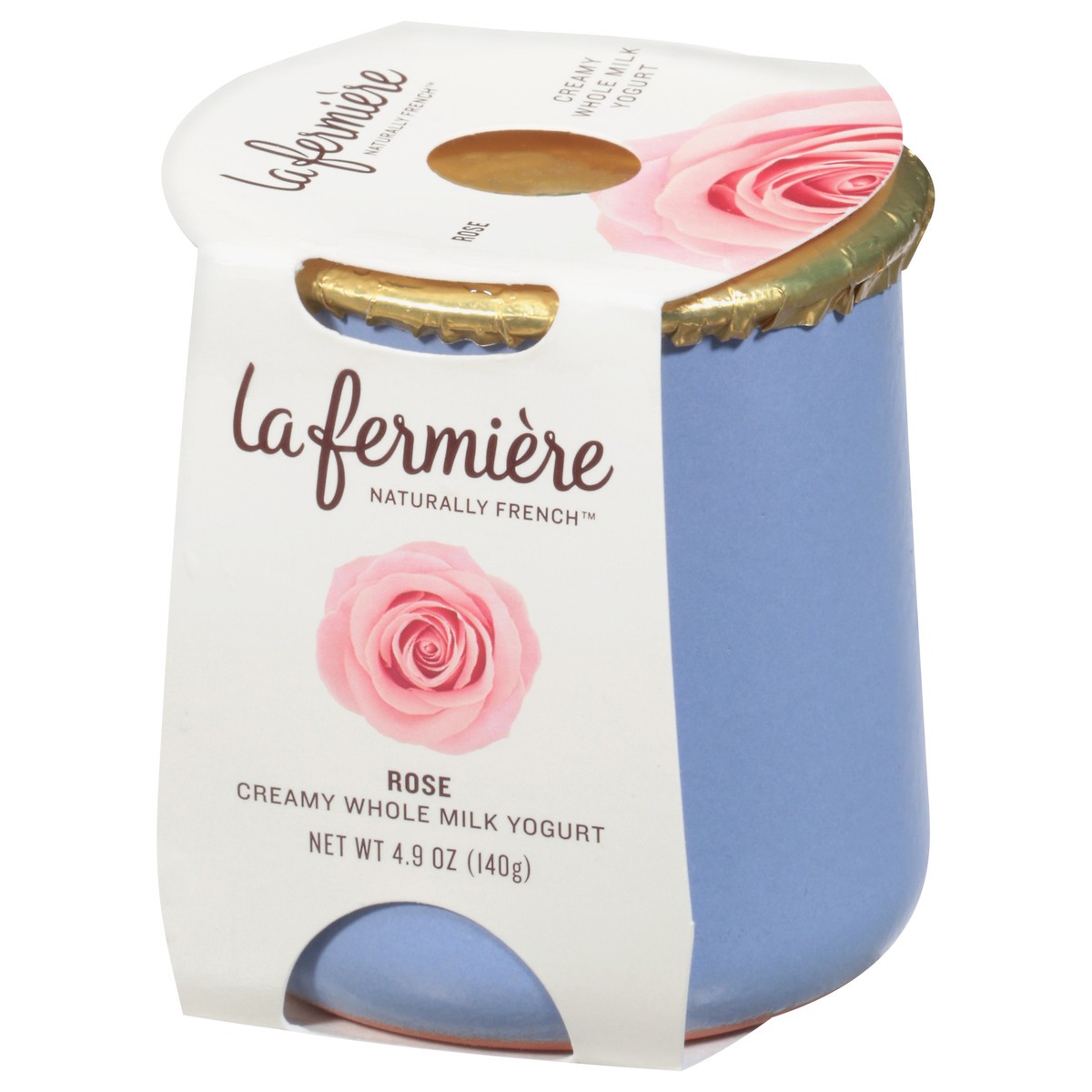 slide 5 of 13, La Fermière Naturally French Creamy Whole Milk Rose Yogurt 4.9 Oz, 4.9 oz