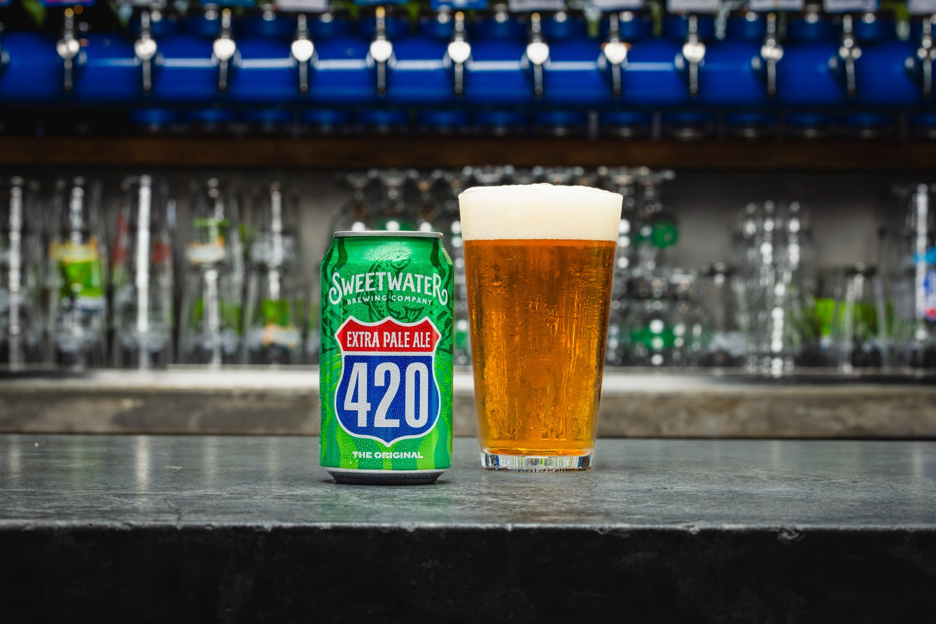 slide 7 of 9, SweetWater Brewing Company Beer 1 pt, 16 oz