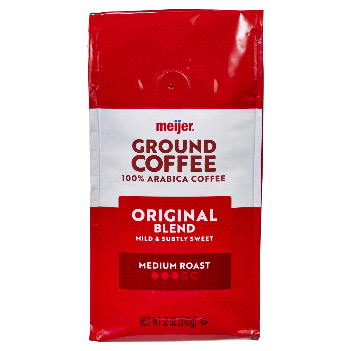 slide 1 of 29, Meijer Original Blend Ground Coffee, 12 oz