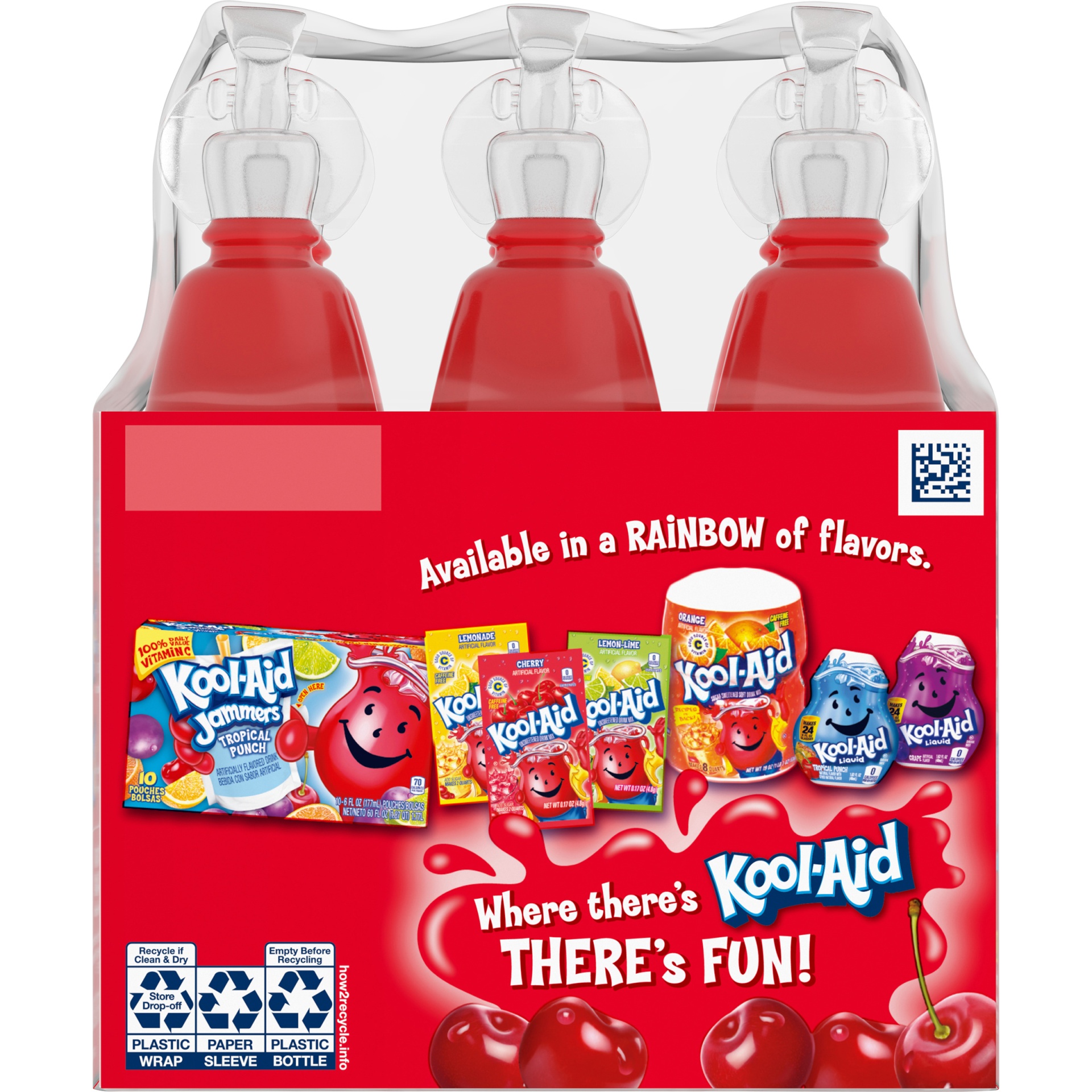 slide 8 of 10, Kool-Aid Bursts Cherry Artificially Flavored Soft Drink Pack, 6 ct; 6.75 oz