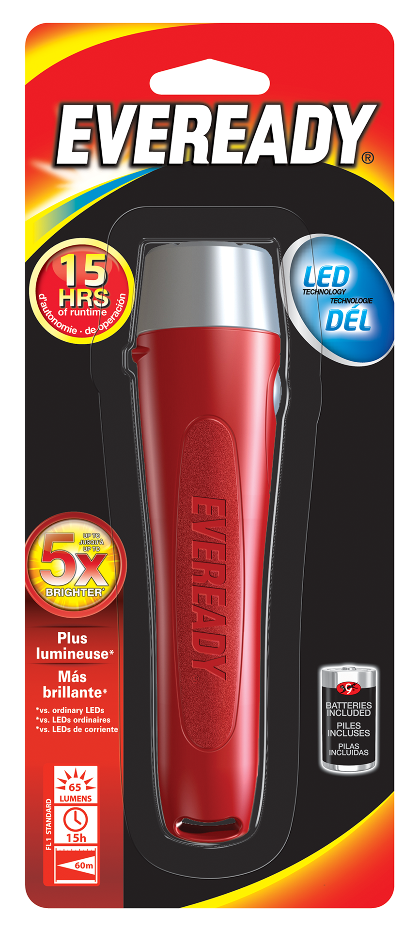 slide 1 of 2, Eveready All-Purpose LED Flashlight, 1 cnt