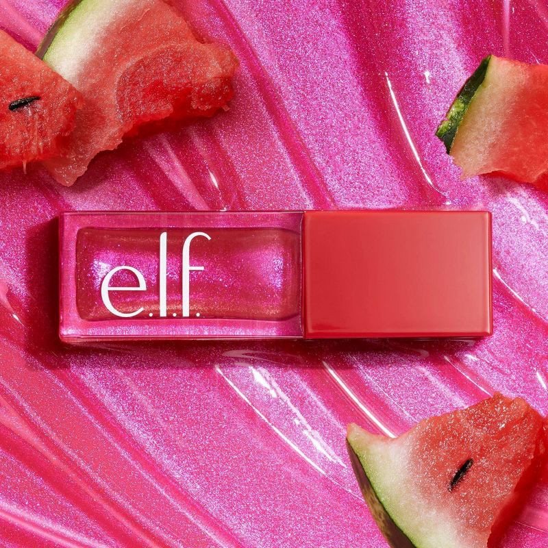 slide 3 of 13, E.l.f. Glow Reviver Lip Oil, Jam Session, 0.25 oz