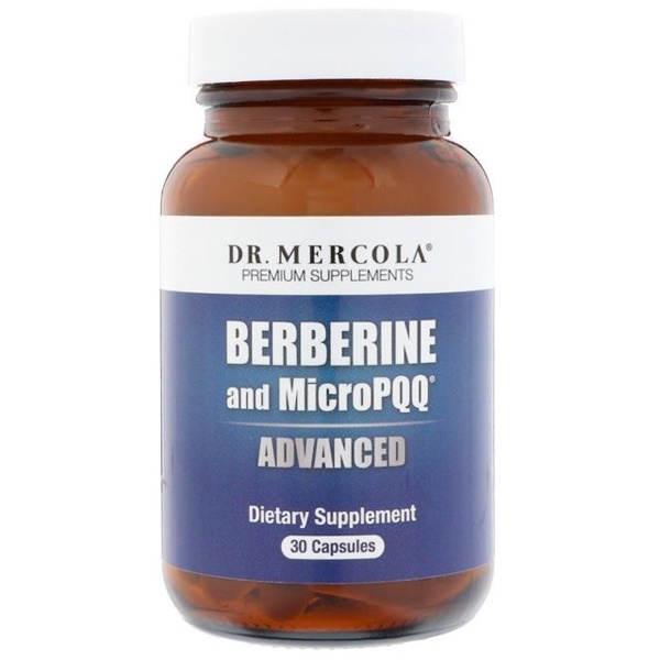 slide 1 of 1, Dr. Mercola Berberine and MicroPQQ, 30 ct