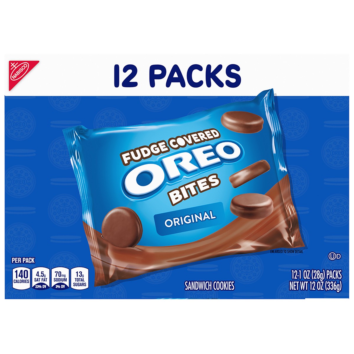 slide 7 of 9, Oreo Thins Bites Fudge Dipped Original Sandwich Cookies, 12 oz