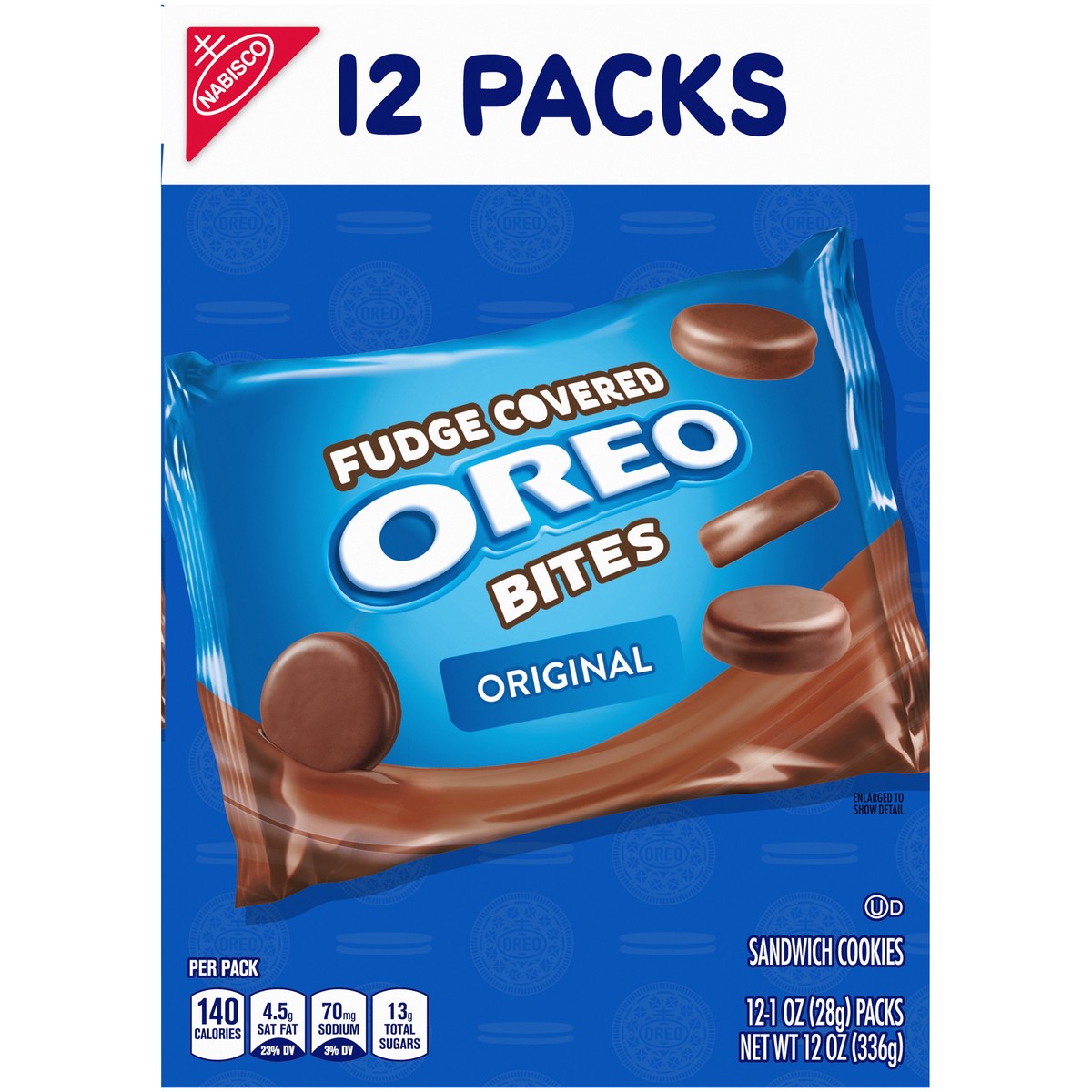 slide 4 of 9, Oreo Thins Bites Fudge Dipped Original Sandwich Cookies, 12 oz