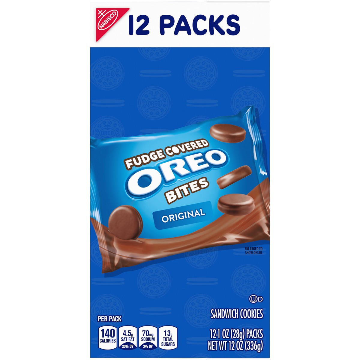 slide 8 of 9, Oreo Thins Bites Fudge Dipped Original Sandwich Cookies, 12 oz