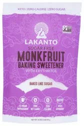 Lakanto Sugar-Free Monkfruit Baking Sweetener 16 oz