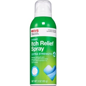 slide 1 of 1, CVS Health Instant Itch Relief Spray Extra Strength, 3 oz