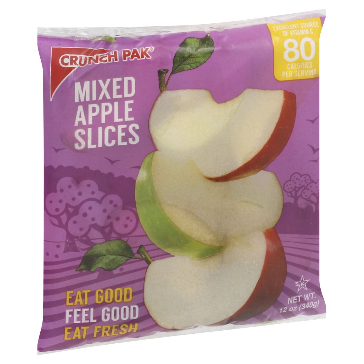 slide 4 of 10, Crunch Pak Mixed Sweet Tart Sliced Apples, 12 oz
