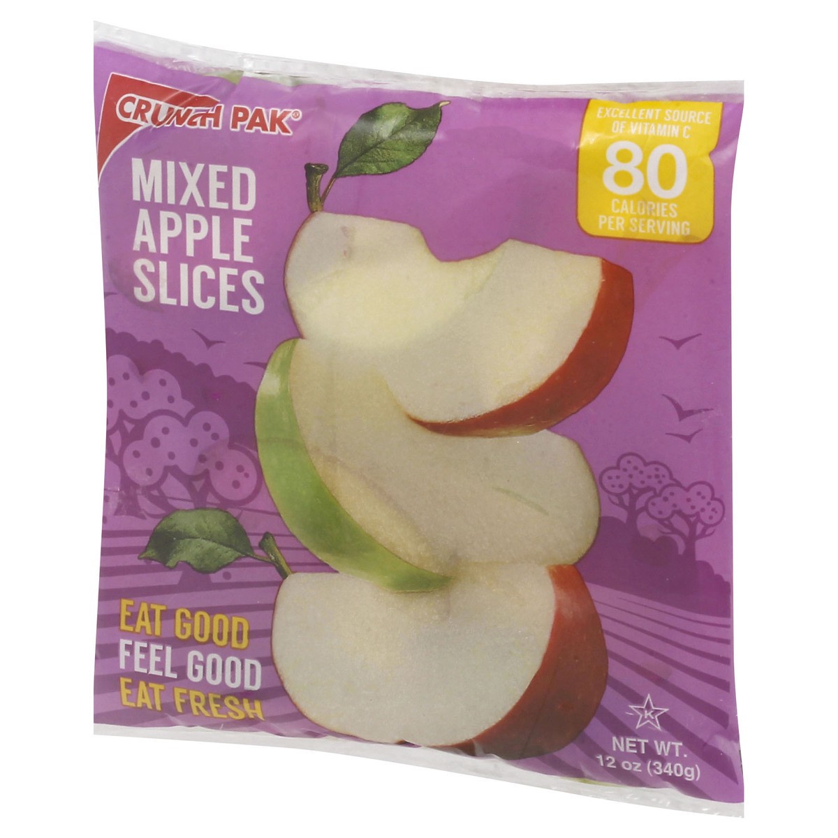 slide 3 of 10, Crunch Pak Mixed Sweet Tart Sliced Apples, 12 oz