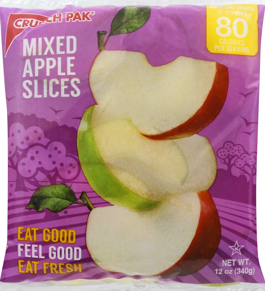 slide 7 of 10, Crunch Pak Mixed Sweet Tart Sliced Apples, 12 oz